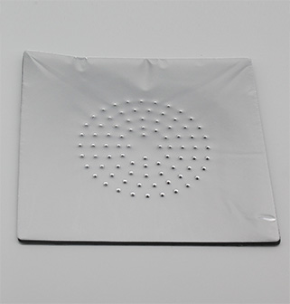 150mm Diameter Square Shape Hookah Foil With Holes